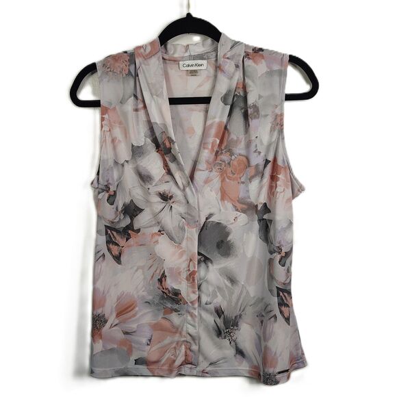 ANNE KLEIN & CALVIN KLEIN Blazer & Blouse Bundle Medium Women's Career Set - Picture 4 of 7